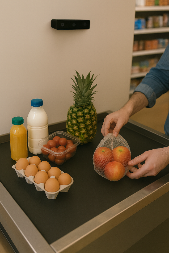 AI Camera monitoring store